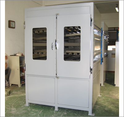 Bursting/Curing System for Urethane Panel