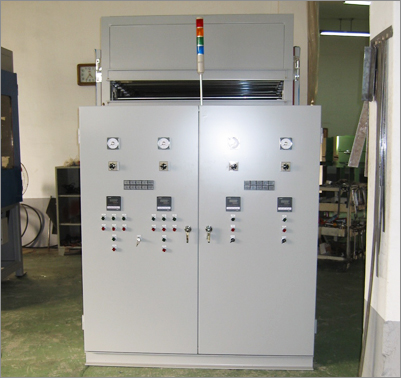 Bursting/Curing System for Urethane Panel